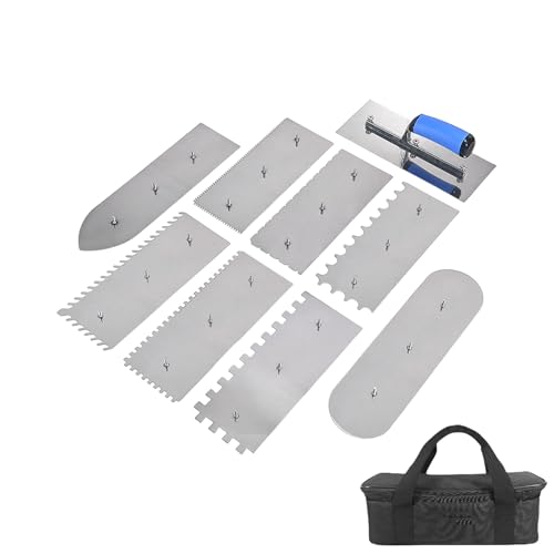 Truelles interchangeables lot de 9 robustes pour éviter la fatigue du poignet sol mur