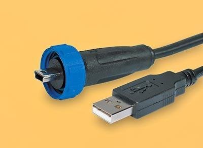 USB Cables / IEEE 1394 Cables USB MINI B 2M CBL