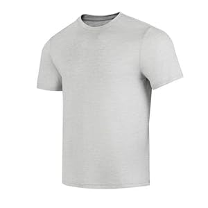 Lindoro 100% Merino Wool Base Layer T-Shirt for Sport, Ultrafine 80S Men’s Durable Short Sleeve Lightweight Base T-Shirt