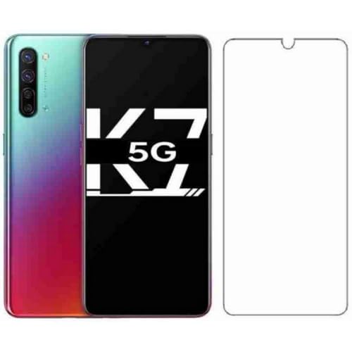 Image of Embed HD-Clear Screen Guard for OPPO K7 - Harder or Durable Plastic & More Impact-Resistant Than Glass, with Free Installation Kit