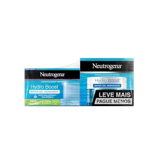 Neutrogena Hidratante Facial Hydro Boost Water Gel 50g + Refil Hydro Boost Water Gel 50g