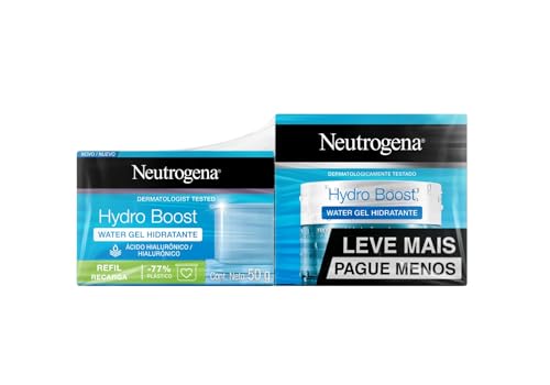 Neutrogena Hidratante Facial Hydro Boost Water Gel 50g + Refil Hydro Boost Water Gel 50g