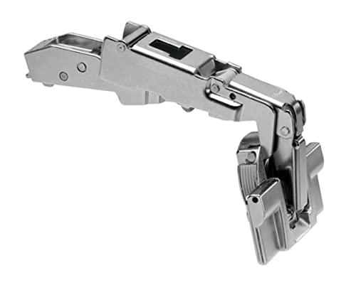Blum 70T6540B Clip Top Full Overlay INSERTA Cabinet Door Hinge with 170-Degree Opening Angle and Free Swing Function - Nickel