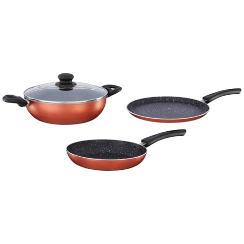 Solimo Cookware Set 3-Piece