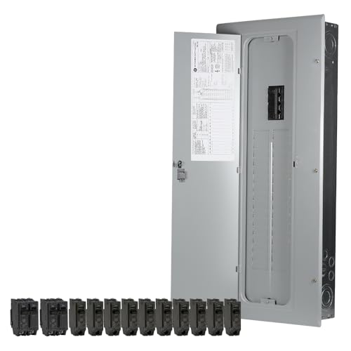 ABB TM3220CCU2K 200A Main Breaker Load Center • 1-Phase Standard Main Circuit Breaker Load Center • 32 Space, 40-Circuit, 120/240 VAC, 200 A, 22 kA Interrupt • Indoor NEMA 1 Enclosure
