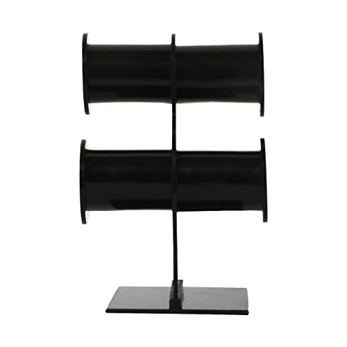 Bandhan Plastic Bangle Display Stand Jewellery and Watch Display Stand, Bangle Stand, Bangle Holder, Chudi/Churi Stand (Black, White, Single Role and Multi Role)