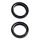 AHL Motorrad 37 x 49 x 8 mm Gabelsimmerringe/Gabeldichtringe/Dichtungssatz 1 Paar kompatibel mit Suzuki GS500 1989-2002
