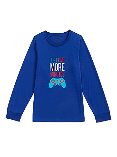 Centric Brands Boys Game Over Remote Graphic Tee, Pants & Robe Pajama Set 3-Piece, 4/52