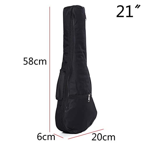 FSHGSA Housse De Guitare Étanche for Ukulélé De 21 Pouces Housse Souple Light Gear – Accessoires Noirs - Les Beatles, Paul McCartney, John Lennon, RIngo Starr, George Harrison FSHGSA Housse De Guitare Étanche for Ukulélé De 21 Pouces Housse Souple Light Gear - Accessoires Noirs – Image 6
