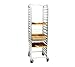 Win-Holt 21" x 64" Full Height Mobile Pan Rack