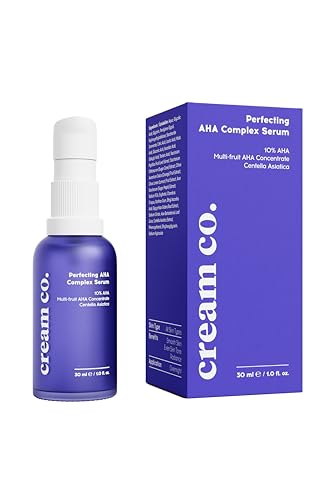 cream co. 30ml AHA Complex Serum, Contains Glycolic Acid & Lactic Acid Gentle AHA Serum, Enhances Skin Elasticity - Image 2