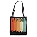 Valencia Spain Skyline Tote Bag