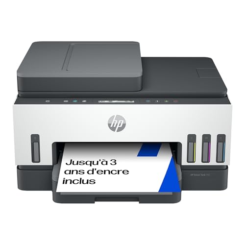 HP Smart Tank 7305, 28B75A, Imprimante Multifonction Couleur, Réservoir d'Encre à Haut Volume...
