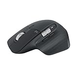 ロジクール MX MASTER 3S Bluetooth Edition アドバンスド ワイヤレス マウス 静音 MX2300CR Logi Bolt Bluetooth Unifying非対応 8000dpi 高速スクロールホイール USB-C 充電式 無線 MX2300 グラファイト 国内正規品 image