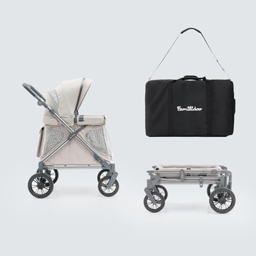 Familidoo Q1 Multi-Use Kids Wagon Stroller with...