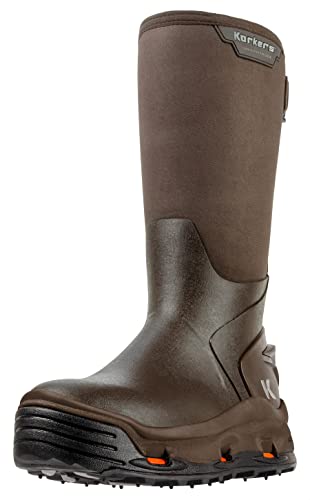 Korkers Men's Neo Arctic Rubber Boots - Includes Interchangeable All Terrain Sole