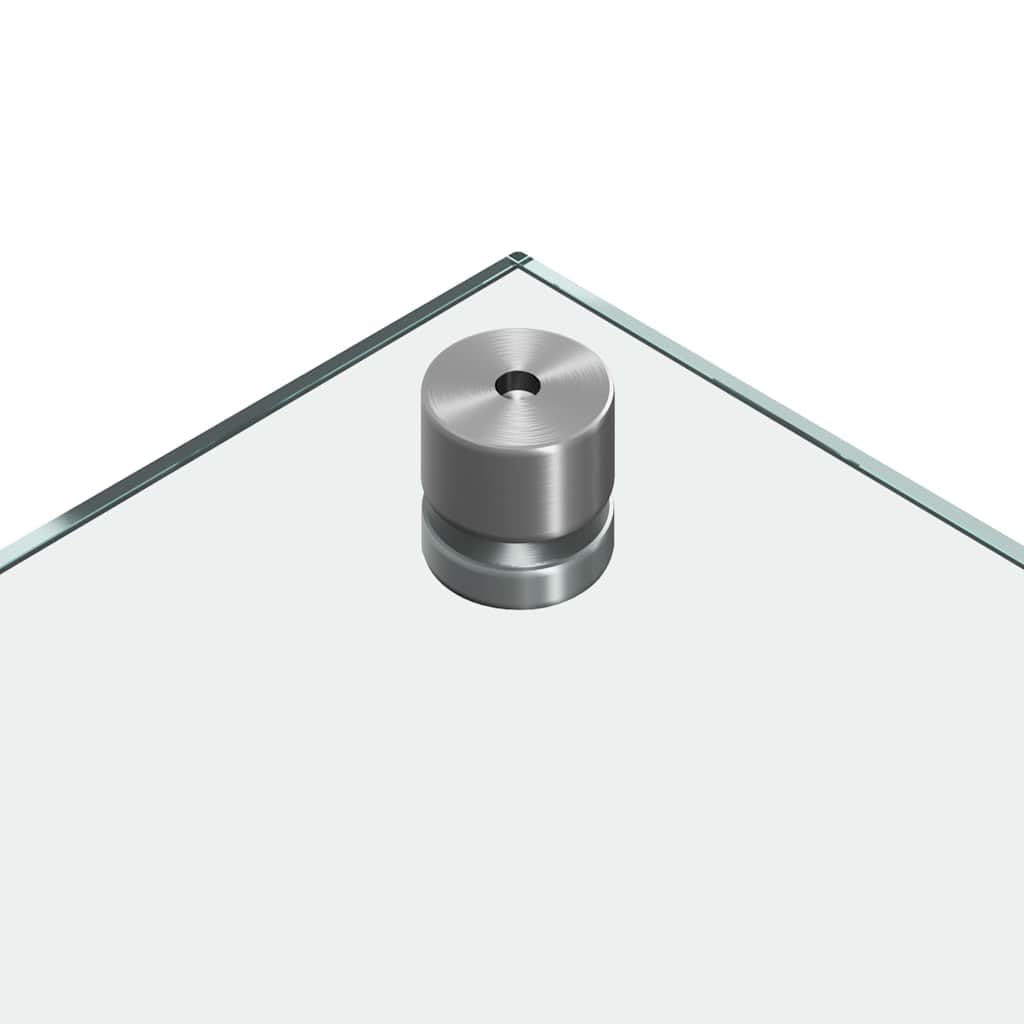 vidaXL Schienale da Cucina Trasparente 80 x 50 cm Vetro temperato, Design da Cucina alla Moda: Schienale in Vetro, Parete Resistente al Calore, estetica Moderna per la ristrutturazione
