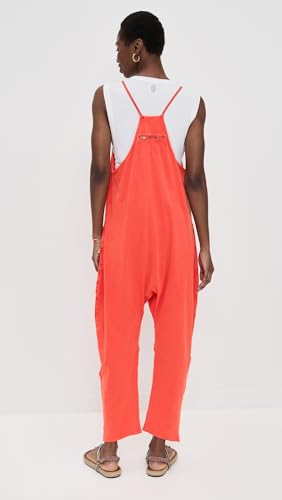 Image of Free People Women's Hot Shot Onesie, Scarlett, Red, S