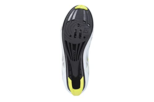 Patavinity Cycling Women Shoes For Bike And Bike+ With Delta-Compatible Bike Cleats（7.White thumb #3