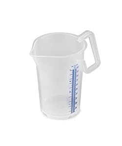 Thermohauser Messbecher 1000 ml PP blau