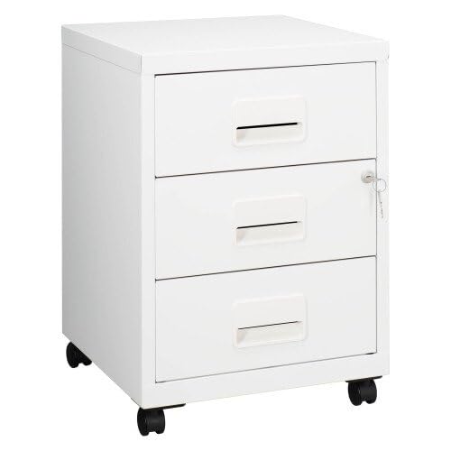 Budget Caisson Mobile 3 tiroirs - Blanc