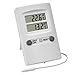 Produktbild TFA Dostmann Digitales Innen-Außen-Thermometer, 30.1009, Innen- und Außentemperatur, Höchst- und Tiefstwerte, funktionales Design, Temperaturstation, weiß