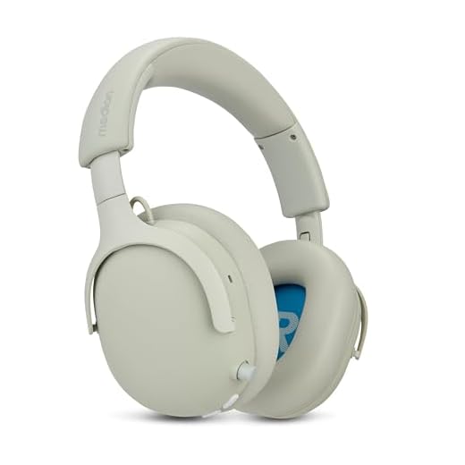 MEDION Over Ear Kopfhörer HX-1 Plus (kabellos, Feed Forward Noise Cancelling, Bluetooth 6.0, Wireless, 5+1 EQ Presets, bis zu 100 Stunden Akkulaufzeit, IPX4 Spritzwasserschutz) Monochrome