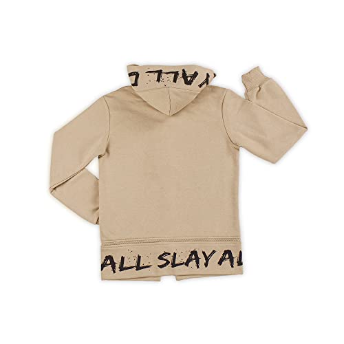 Loco Loco Kids Sweatsuit Sets For Girls Hoodie And Jogger Sweatpants Tracksuit Sweatsuits Set Zipper Hoodie 9-15 Years #TOP1