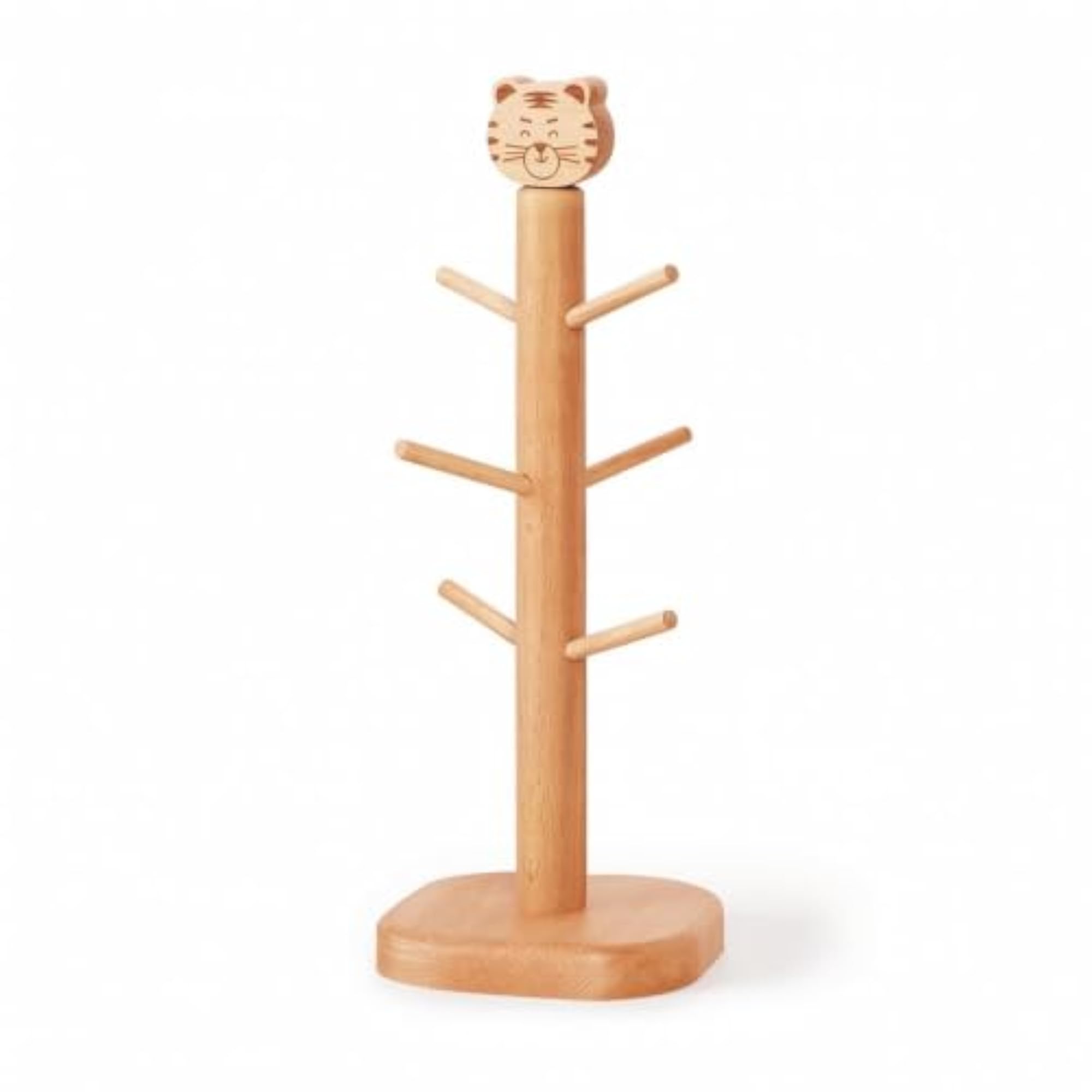 Freestanding Key Organizer with Peg Arms