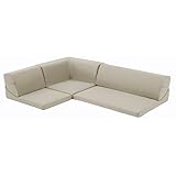 セルタン ローソファー 高反発 和楽の庵 3点セット ダリアンベージュ レイアウト自在 日本製 A318a-560BE