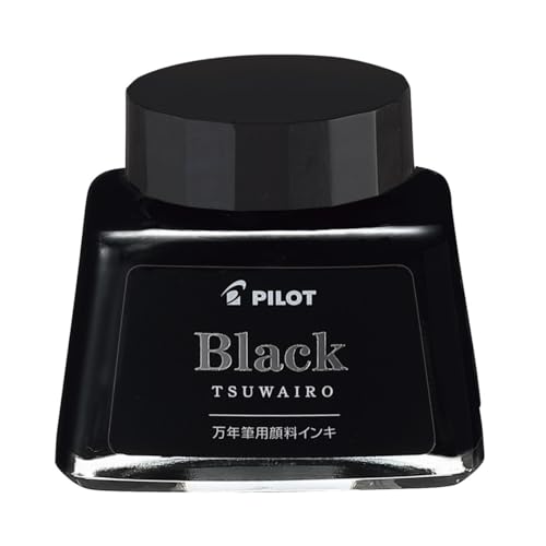 Amazon.co.jp: PILOT インク 強色(つわいろ) 顔料インク ブラック