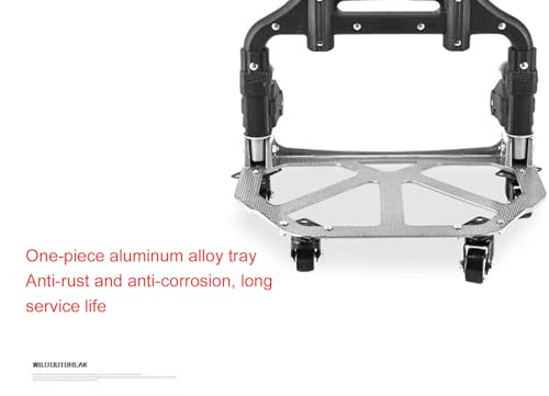Carretilla Plegable de Mano de Aluminio Capacidad 80KG miniatura 6