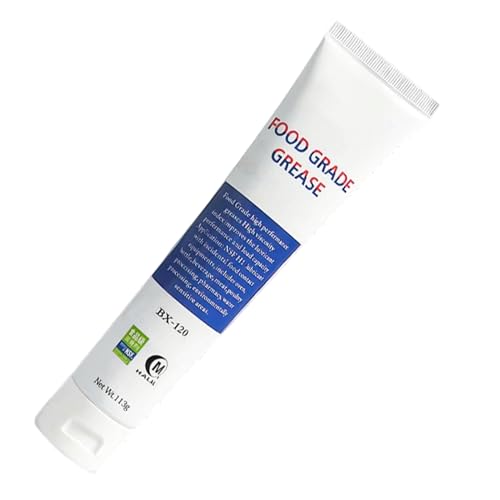 Grasa apta para alimentos, 113 g, accesorio comercial multiusos – Grasa de cocina apta para uso alimentario – para el hogar, garaje, batidora, cortador de pan, bisagra de puerta, rejilla de horno