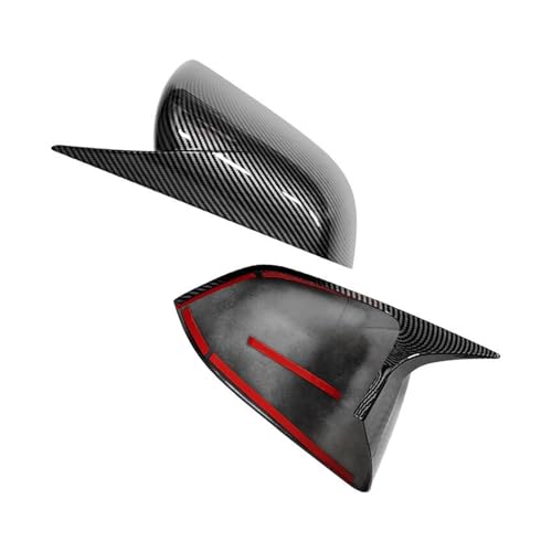 Couvercle de rétroviseur Tesla Model Y 2021 masquez les impacts avec cette coque carbone ABS - 6