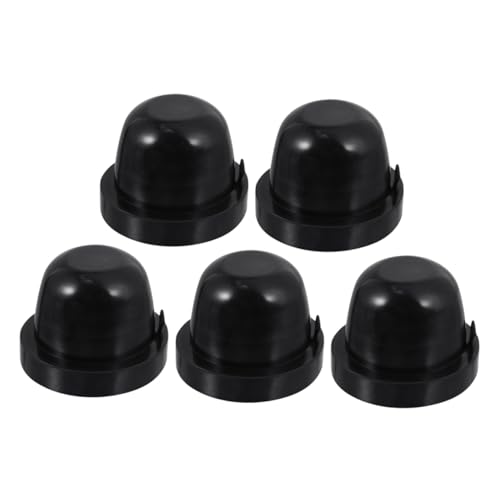 PRETYZOOM 5Pcs Car Headlight Rubber Cover Vehicle Headlamp Dust Cap Protection for Auto Headlight Seal Compatible with Various Car Models