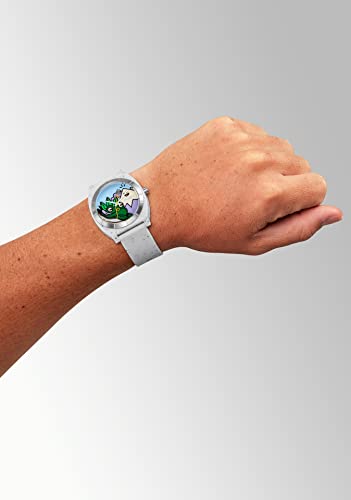 Nixon X Hannah Eddy Time Teller Opp A1366 - White- 100M Water Resistant Unisex Analog Fashion Watch (40Mm Watch Face, 20Mm Pu/Rubber/Silicone Band) #TOP5