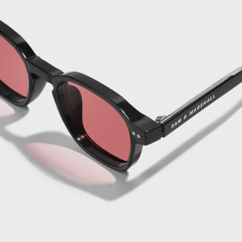 Image of SAM AND MARSHALL TEHRI Sunglass I Square Shape I 400% UV Protection Lenses I Unisex
