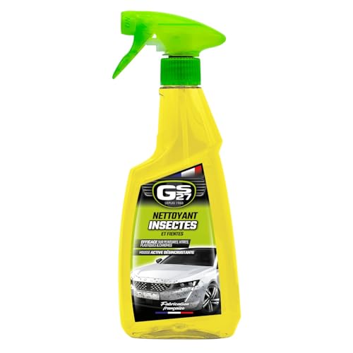 GS27 - Produit Nettoyant Voiture - Nettoyant Insectes et Fientes - Action Rapide - 500 ML