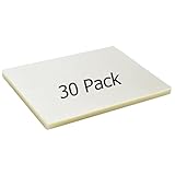 PAPRMA 5 Mil Thermal Laminating Sheets 30 Packs, 9” x 11.5” Clear Laminating Pouches Holds 8.5 x 11 Inch Sheet Lamination Plastic Paper for Laminator, School Office Supplies Laminate