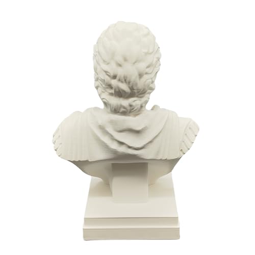 Busto decorativo Alejandro Magno 6 pulg alto miniatura 3