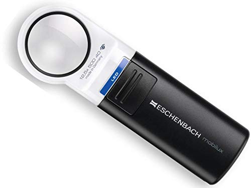 Eschenbach Mobilux 15117 LED Illuminated 7X Magnifier - 35 mm Diameter Lens