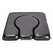 BDXZJ Universelles PU-Kommodensitzkissen Comfort Cushion Schwammgepolstertes Toilettenkissen Sitzpolster Einsetzba für Nachttische Stuhl Duschrollstuhl Behinderte Senioren