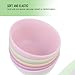 Ipetboom 20pcs Silicone Facial Mask Mixing Bowls Set Random Color DIY Beauty Supply for Salons and Home Use with Stirring Stick