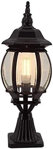Colonne lumière Victoria en verre et aluminium de haute qualité pour parc