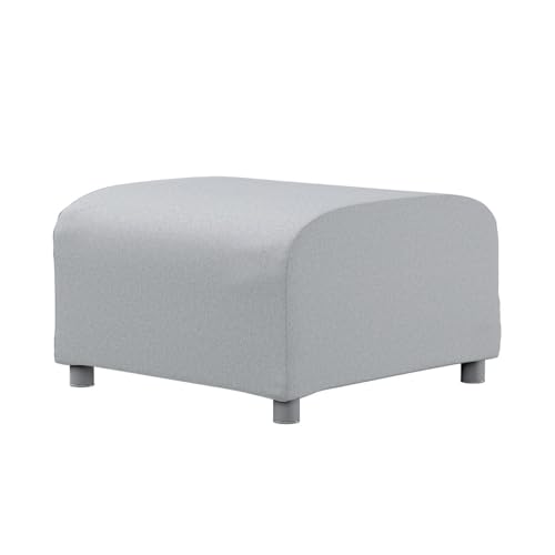 Dekoria Funda de repuesto para taburete Klippan para sofá modelo Klippan gris