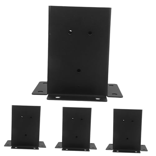 SOIMISS Base per Montanti Gazebo Pesante in Supporto Post Ancoraggio per Ringhiera Giardino e Terrazzo Resistente alle Intemperie e Facile da Installare