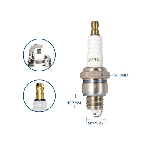Bougie d'allumage E6RTC pour moteur 2 temps alternative BPR6HS