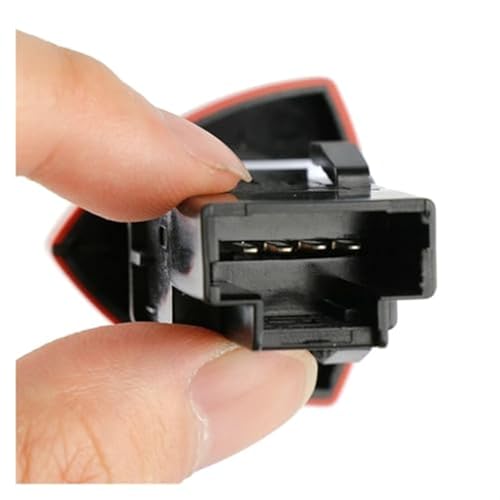 Interrupteur feux de détresse Renault Trafic Espace commande bouton warning 93856337 - 4