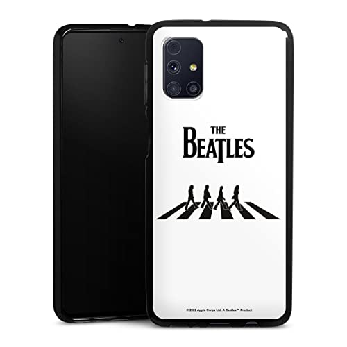 Coque en Silicone Compatible avec Samsung Galaxy M31s Étui Silicone Coque Souple The Beatles Abbey Road Musique - Les Beatles, Paul McCartney, John Lennon, RIngo Starr, George Harrison Coque en Silicone Compatible avec Samsung Galaxy M31s Étui Silicone Coque Souple The Beatles Abbey Road Musique