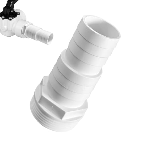 Conexiones para bombas de piscina, conexiones para mangueras de piscina – Adaptador de aspiradora de piscina | Adaptador de vacío Skimmer, componentes de filtro para una limpieza mejorada, piezas de